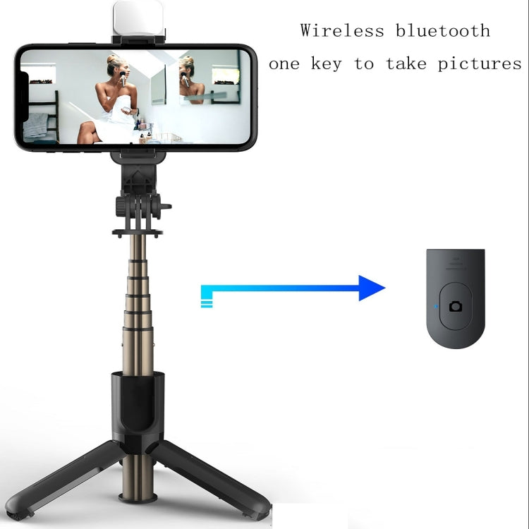 CYKE L11S Bluetooth Selfie Stick Beauty Fill Light Live Tripod(L11S Selfie Stick) - free shipping - PMC Jewellery - Order now!
