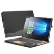 Laptop PU Leather Protective Case For Lenovo Yoga 730-13(Gentleman Gray) - 13.3 inch by PMC TechLife | Online Shopping South Africa | PMC TechLife | Buy Now Pay Later Mobicred