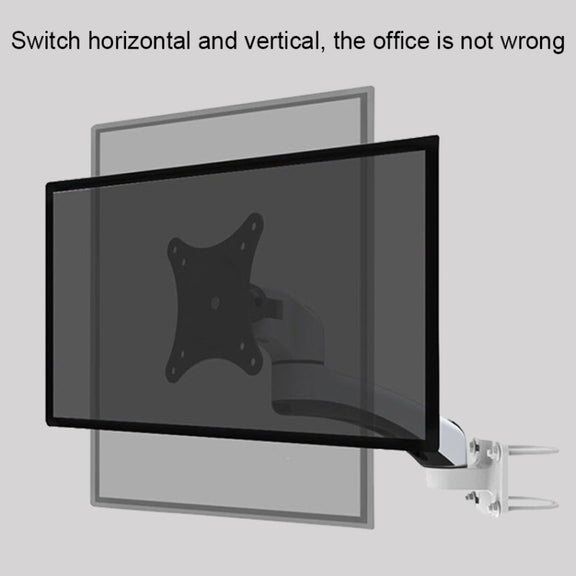 Gibbon Mounts FE111B Punch-Free Wall-Mounted Computer Monitor Stand