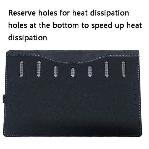 PU Leather Laptop Case For HP Spectre X360 15-EB 15.6(Black)