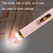 BZX5 5 In 1 USB Nail Polisher Peeling Manicure(Rose Pink)
