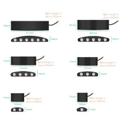 6 LEDs Garden Aluminum Double Head Wall Light(Warm White Light)