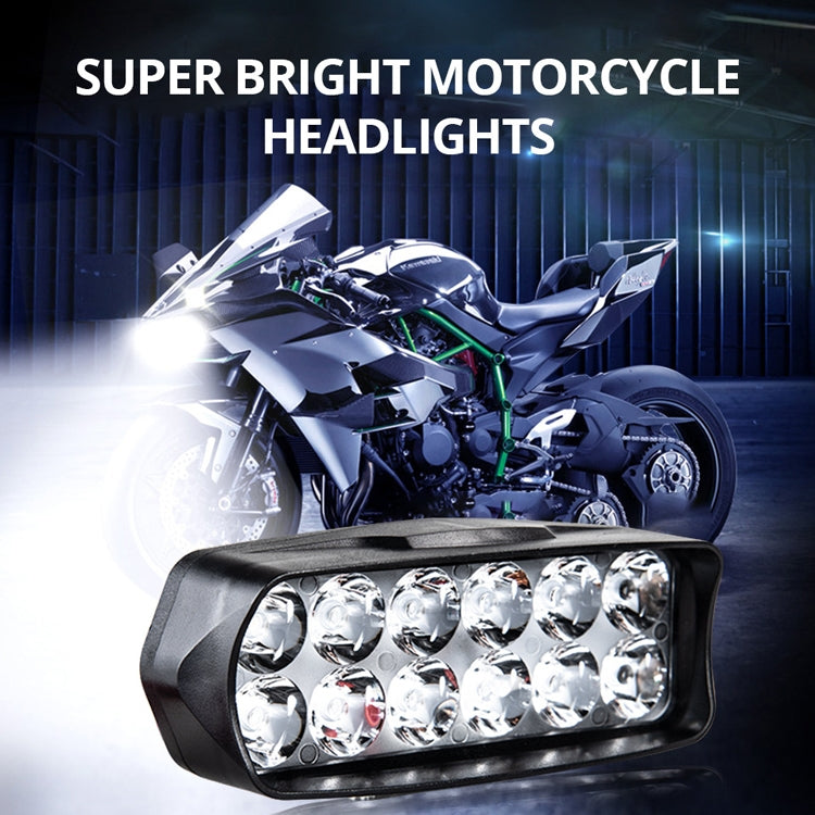 2 PCS MK-265 Motorcycle Character Shooting Light Auxiliary Day Running Light, Style: 8 LEDs - Headlights by PMC Jewellery | Online Shopping South Africa | PMC Jewellery | Buy Now Pay Later Mobicred