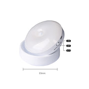 DMK-6PL Kitchen Cabinet Body Infrared Sensing Lamp, Style: Rotate Charging(White Light)