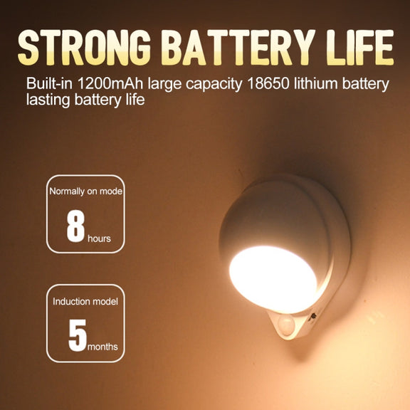 DMK-022PL LED Charge Automatic Stair Night Light(Yellow Light)