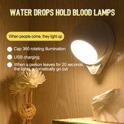 DMK-022PL LED Charge Automatic Stair Night Light(Yellow Light)