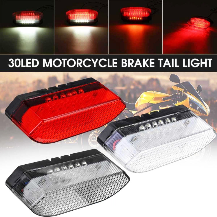 MK-285 Motorcycle LED Taillight Plate Light(Without Stand Black Cover) - Signal Lights by PMC Jewellery | Online Shopping South Africa | PMC Jewellery | Buy Now Pay Later Mobicred