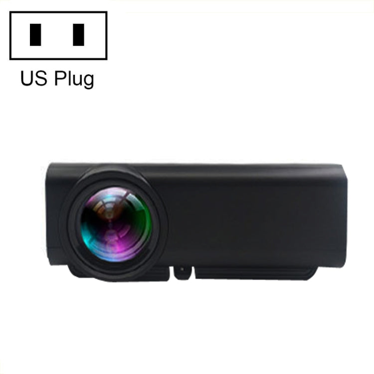 YG530 Home LED Small HD 1080P Projector, Specification: US Plug(Black) - LED Projector by PMC TechLife | Online Shopping South Africa | PMC TechLife | Buy Now Pay Later Mobicred