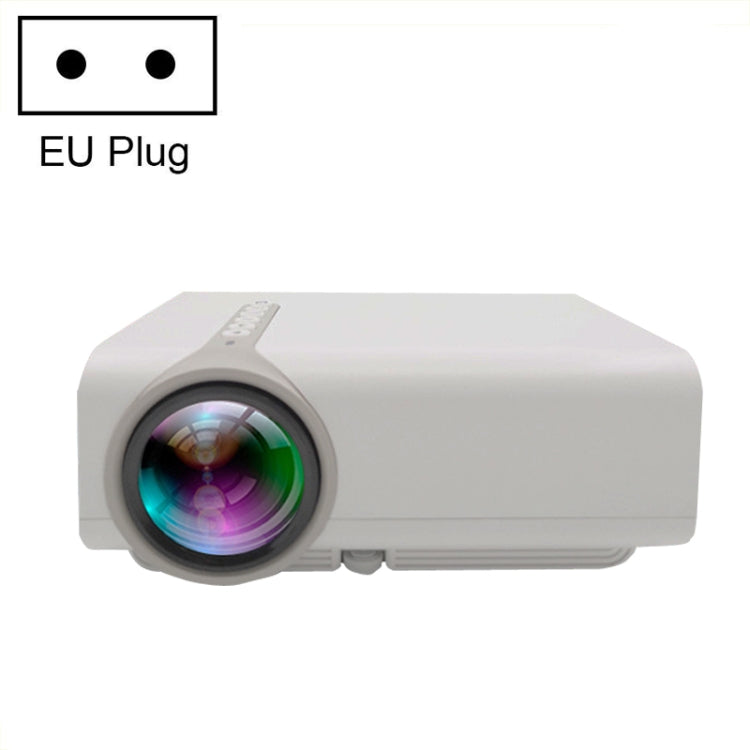 YG530 Home LED Small HD 1080P Projector, Specification: EU Plug(White) - LED Projector by PMC TechLife | Online Shopping South Africa | PMC TechLife | Buy Now Pay Later Mobicred