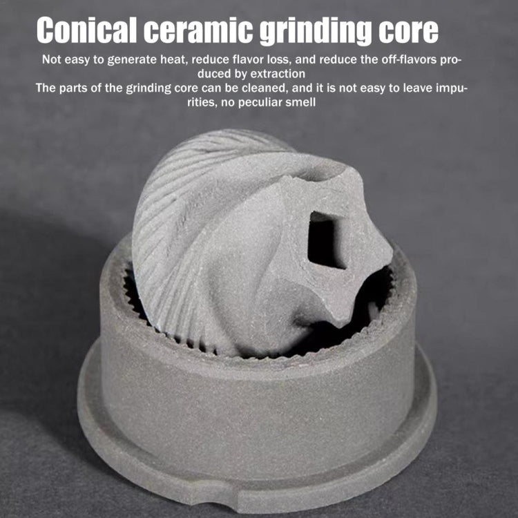 HB985 Portable Electric Grinding Coffee Machine(White) - Coffee Tools by PMC TechLife | Online Shopping South Africa | PMC TechLife | Buy Now Pay Later Mobicred