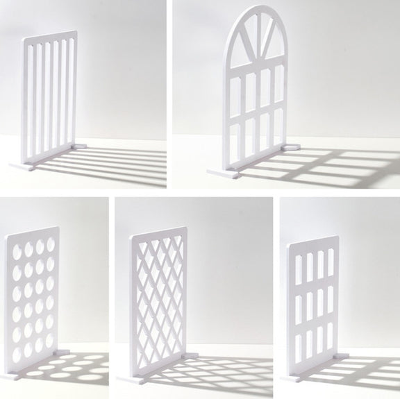 41 x 29cm Background Board Window Pane Light Shadow Plate( Louver Window)