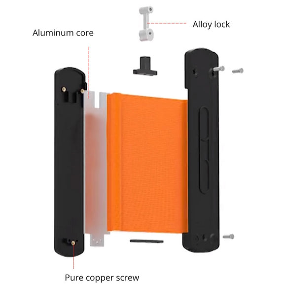 6 inch+10 inch+Straight Ruler+Pencil+Screwdriver Metal Profile Regular Utensils Contour With Lock