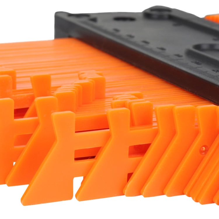 10 inch+Straight Ruler+Pencil+Screwdriver Metal Profile Regular Utensils Contour With Lock - Measuring Tools by PMC Jewellery | Online Shopping South Africa | PMC Jewellery | Buy Now Pay Later Mobicred