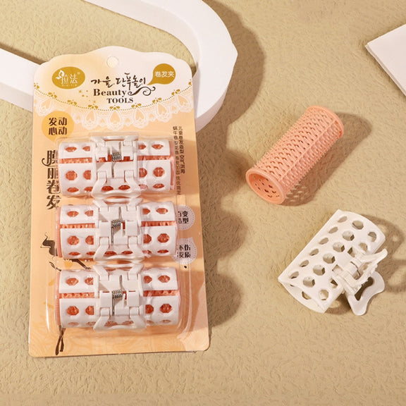LS-18150 3 / Pack Air Bangs Lazy Curlers Random Color Delivery(Curly Hair Clip)