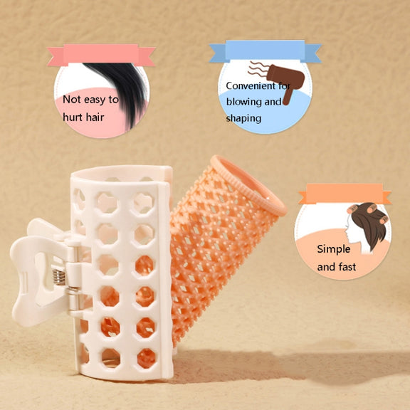 LS-18150 3 / Pack Air Bangs Lazy Curlers Random Color Delivery(Curly Hair Clip)