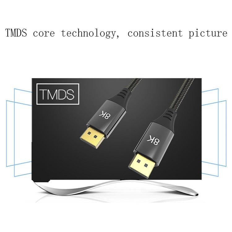 3m DP1.4 Version 8K DisplayPort Male to Male Computer Monitor HD Cable -  by PMC TechLife | Online Shopping South Africa | PMC TechLife | Buy Now Pay Later Mobicred