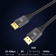 5m DP1.4 Version 8K DisplayPort Male to Male Computer Monitor HD Cable