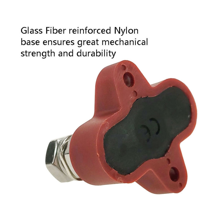 Double Terminal Block Spiral Fixed Wire Connector, Color: M8 Red - Booster Cable & Clip by PMC TechLife | Online Shopping South Africa | PMC TechLife | Buy Now Pay Later Mobicred