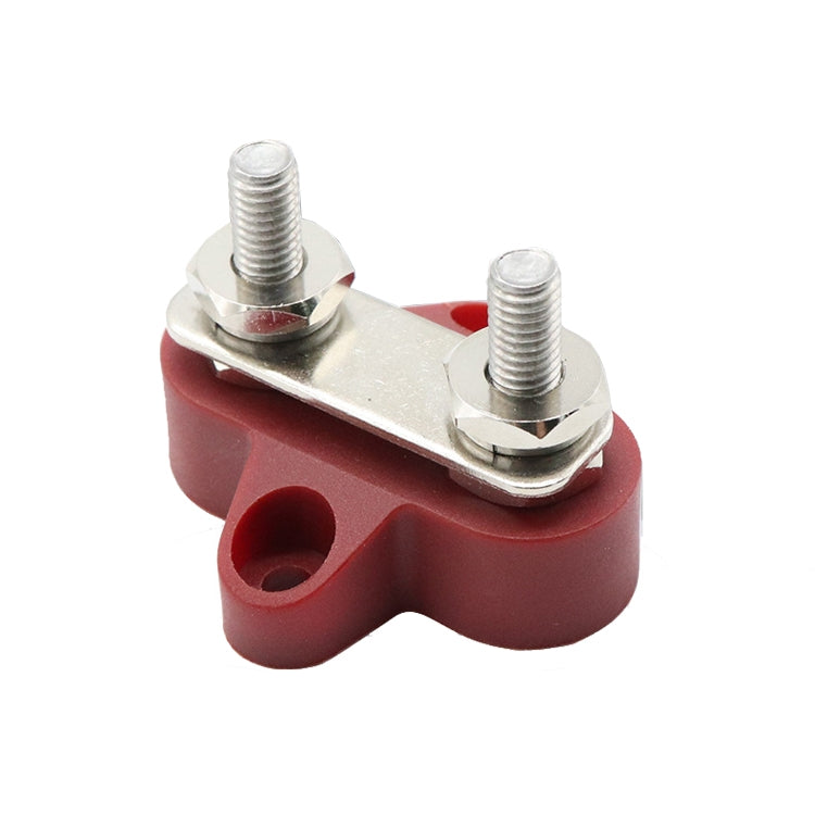 Double Terminal Block Spiral Fixed Wire Connector, Color: M6 Red - Booster Cable & Clip by PMC TechLife | Online Shopping South Africa | PMC TechLife | Buy Now Pay Later Mobicred
