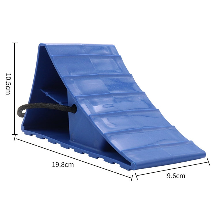 1 Pair FC10023 Car Route Tire Anti-Skid Block(Blue) - Others by PMC TechLife | Online Shopping South Africa | PMC TechLife | Buy Now Pay Later Mobicred