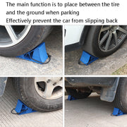 1 Pair FC10023 Car Route Tire Anti-Skid Block(Blue)
