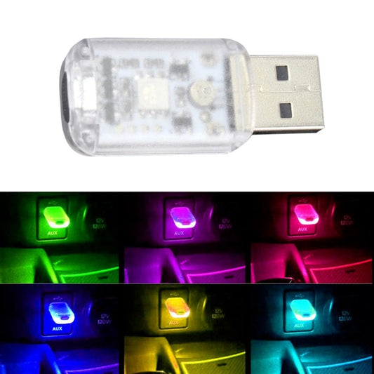 USB Car Internal Atmosphere Light(K6 Sound Control Single Lamp) - Atmosphere lights by PMC Jewellery | Online Shopping South Africa | PMC Jewellery | Buy Now Pay Later Mobicred