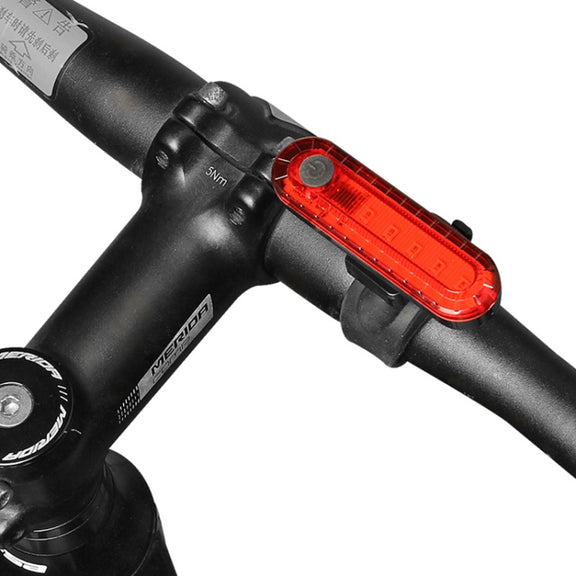 Bicycle Charging Water-resistant Warning Light(White)