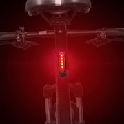 Bicycle Charging Water-resistant Warning Light(White)