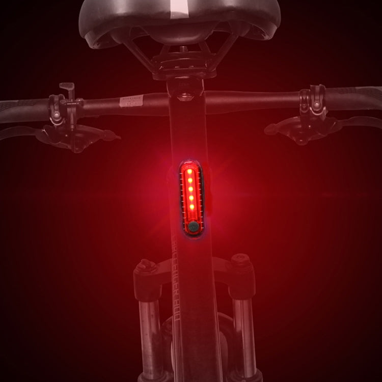 Bicycle Charging Water-resistant Warning Light(White)