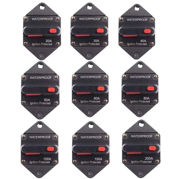 CB10 Car Audio Modified Automatic Circuit Breakerion, Specification: 200A