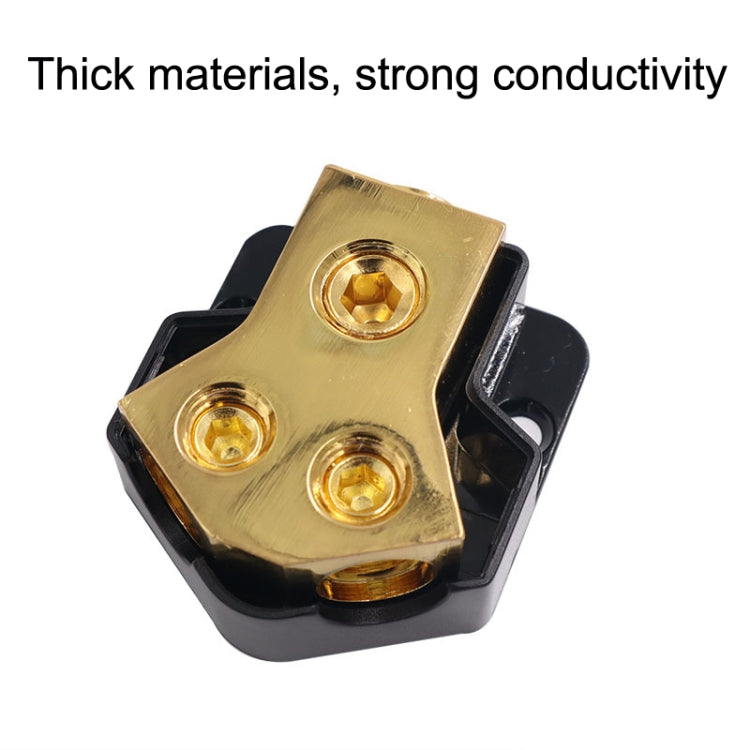 DB31 Car Audio Amplifier Modified Insurance 1 Point 2 Splitter, Specification: Copper - Car Amplifiers by PMC TechLife | Online Shopping South Africa | PMC TechLife | Buy Now Pay Later Mobicred