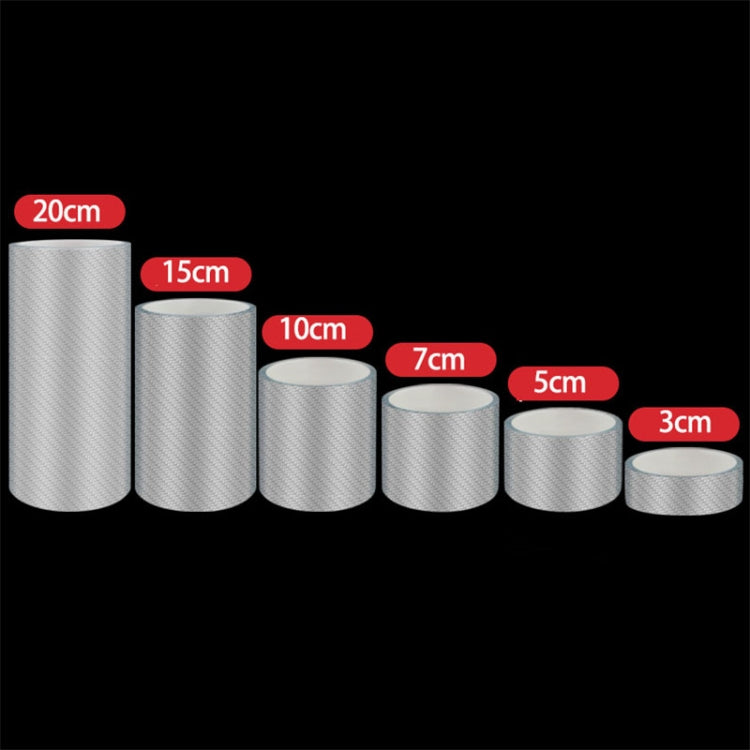 10cm x 10m Car Carbon Fiber Bumper Anti-Collision Strip - Anti Collision Sticker by PMC Jewellery | Online Shopping South Africa | PMC Jewellery | Buy Now Pay Later Mobicred