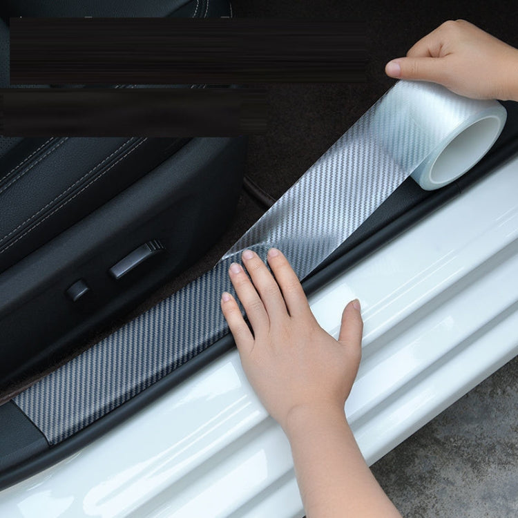 10cm x 10m Car Carbon Fiber Bumper Anti-Collision Strip - Anti Collision Sticker by PMC Jewellery | Online Shopping South Africa | PMC Jewellery | Buy Now Pay Later Mobicred