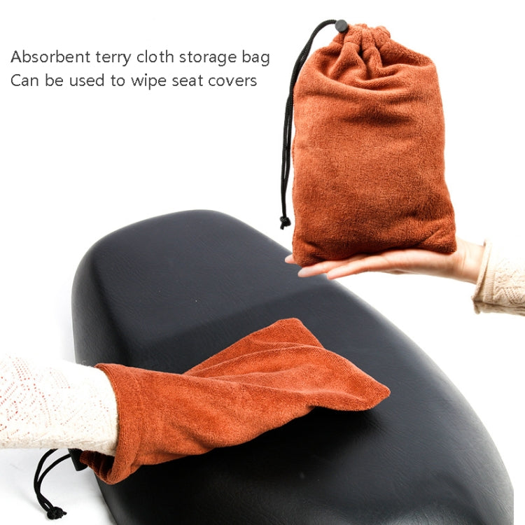 MC1004 Motorcycle Sun Protection Dustproof Rain Seat Cover, Specification: M(Black) - Seat Covers by PMC TechLife | Online Shopping South Africa | PMC TechLife | Buy Now Pay Later Mobicred