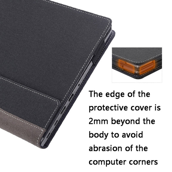 Laptop Leather Anti-Fall Protective Case For HP Envy X360 13-Ag Ar(Wine Red)