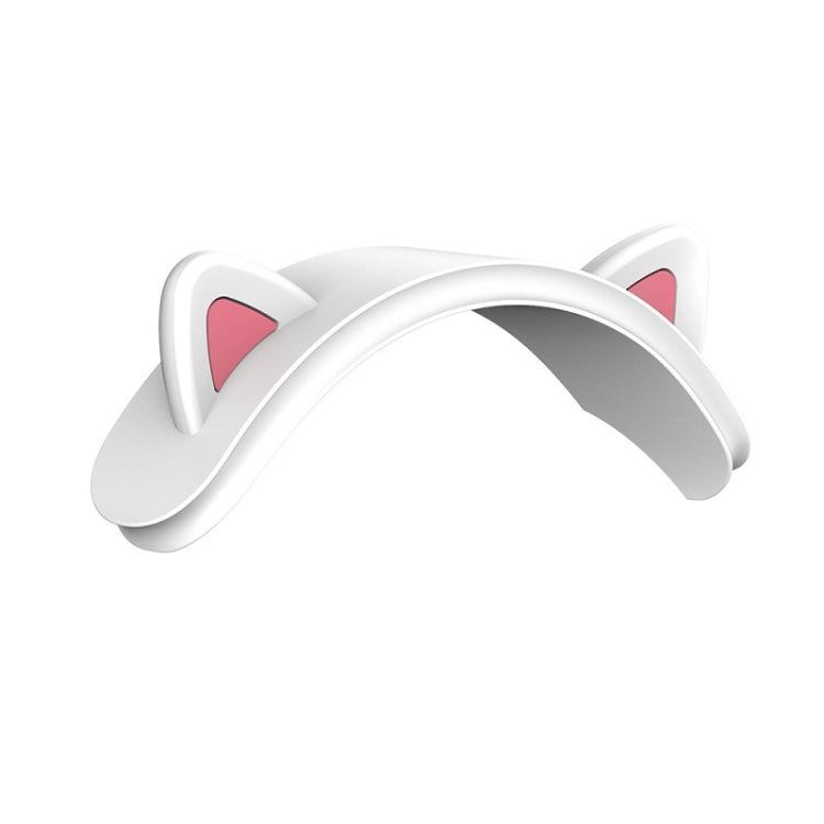 Cat-Ear Silicone Beam Cover For AirPods Max(White) - For AirPods Max by PMC TechLife | Online Shopping South Africa | PMC TechLife