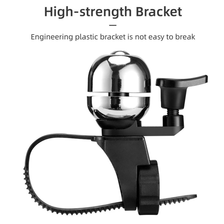 BG-201501 Bicycle Retro Mini Ball Bell(Gold) - Bicycle Bells by PMC TechLife | Online Shopping South Africa | PMC TechLife | Buy Now Pay Later Mobicred