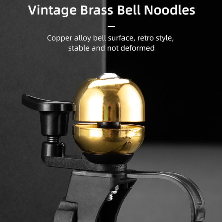 BG-201501 Bicycle Retro Mini Ball Bell(Silver) - Bicycle Bells by PMC TechLife | Online Shopping South Africa | PMC TechLife | Buy Now Pay Later Mobicred