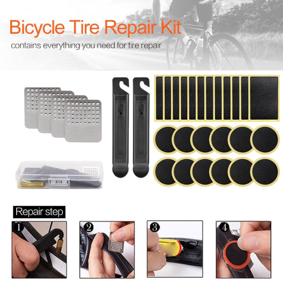 30 PCS / Set Black Iron Tire Lever  Bicycle Tire Repair Kit