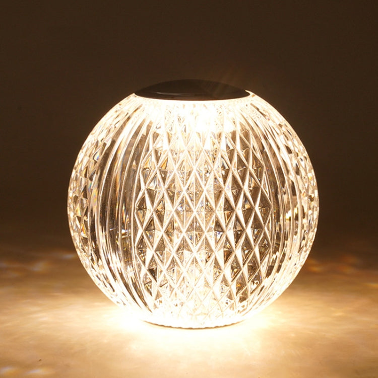 Crystal Ball Small Table Lamp USB Acrylic Night Light, Specification: MT2 80 x 80mm - Bedside Light by PMc TechLife | Online Shopping South Africa | PMc TechLife | Buy Now Pay Later Mobicred