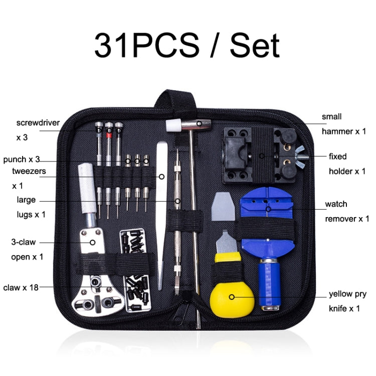 31 PCS / Set Watch Repair And Disassembly Tool Set - free shipping - PMC TechLife - Order now!