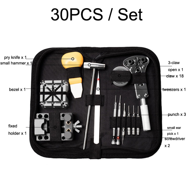30 PCS / Set Watch Repair And Disassembly Tool Set - free shipping - PMC TechLife - Order now!