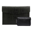 PU Leather Litchi Pattern Sleeve Case For 13.3 Inch Laptop, Style: Liner Bag + Power Bag  (Black) - 13.3 inch by PMC TechLife | Online Shopping South Africa | PMC TechLife | Buy Now Pay Later Mobicred
