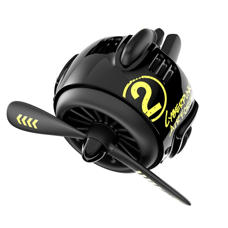 Car Air Conditioner Air Outlet Aromatherapy Small Fan(Black) - Air Freshener by PMC TechLife | Online Shopping South Africa | PMC TechLife | Buy Now Pay Later Mobicred