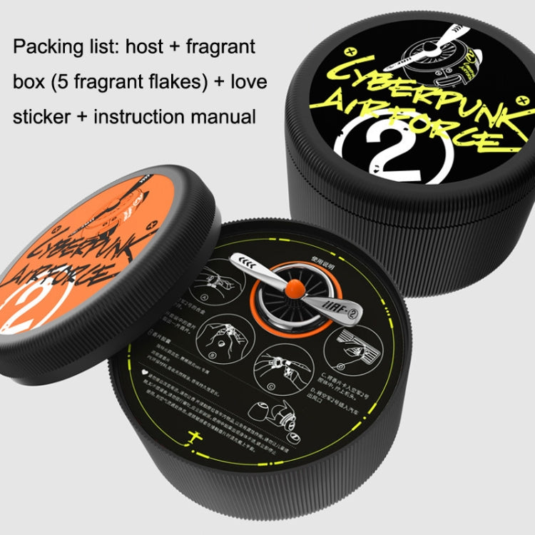 Car Air Conditioner Air Outlet Aromatherapy Small Fan(Black) - Air Freshener by PMC TechLife | Online Shopping South Africa | PMC TechLife | Buy Now Pay Later Mobicred