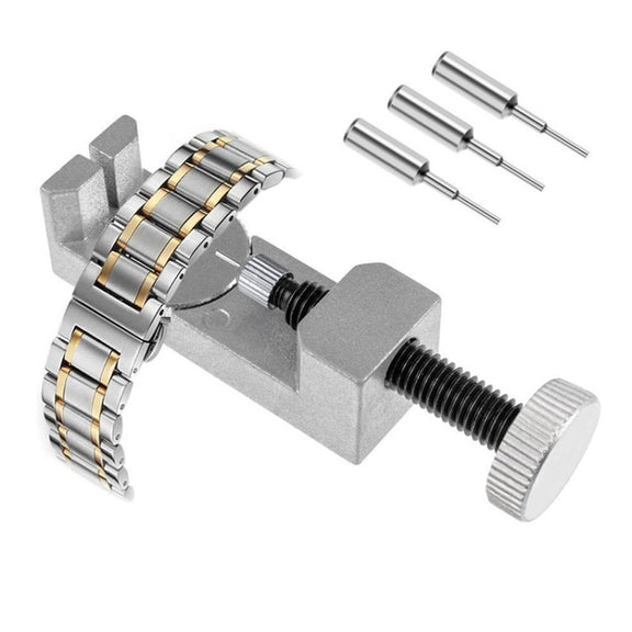 Metal Adjustable Height Watch Band Link Pin Remover(Black)