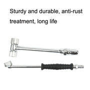Car Tire Double-Ended Air Nozzle, Specification: Straight Handle