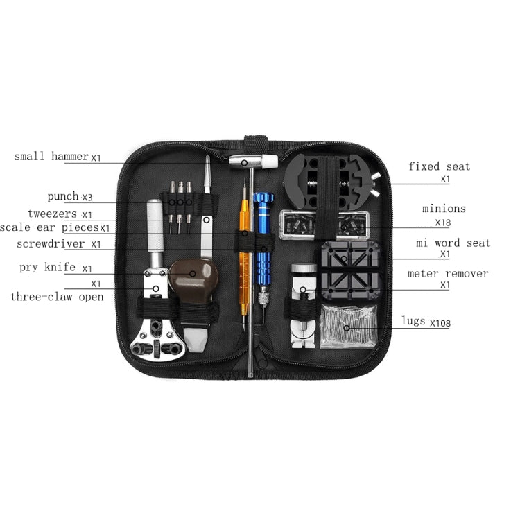 SC8062 138 In 1 Watch Repair Tool Bag - free shipping - PMC TechLife - Order now!