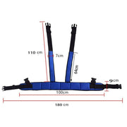 LYAQD-3 Postoperative Anti-Fall Wheelchair Adjustable Seat Belt(Blue)