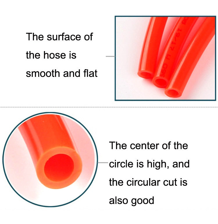2 PCS Telescopic Plastic High Pressure Air Pump Hose, Length: 6m - Air Intake System by PMC TechLife | Online Shopping South Africa | PMC TechLife | Buy Now Pay Later Mobicred